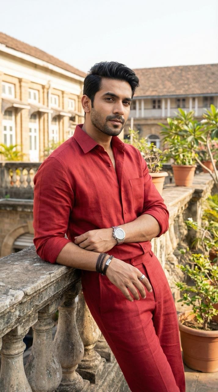 Matt maroon-pure Lilan cort set - Image 2