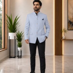 Sky blue -Jodhpuri coat